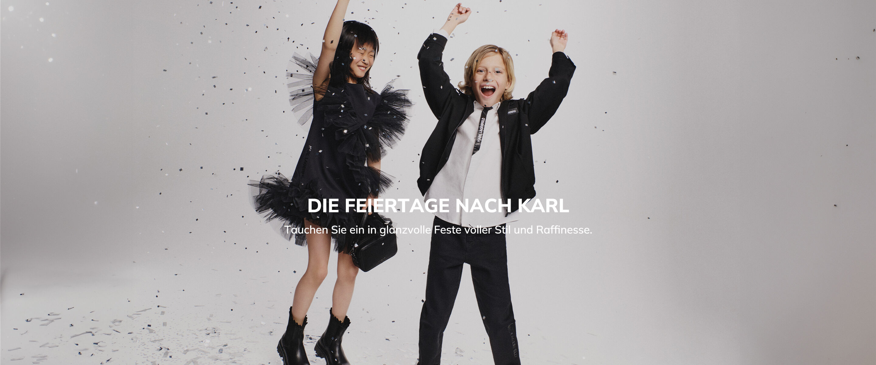 Kinderkleidung und -accessoires der Marke KARL LAGERFELD KIDS bei Kids Around