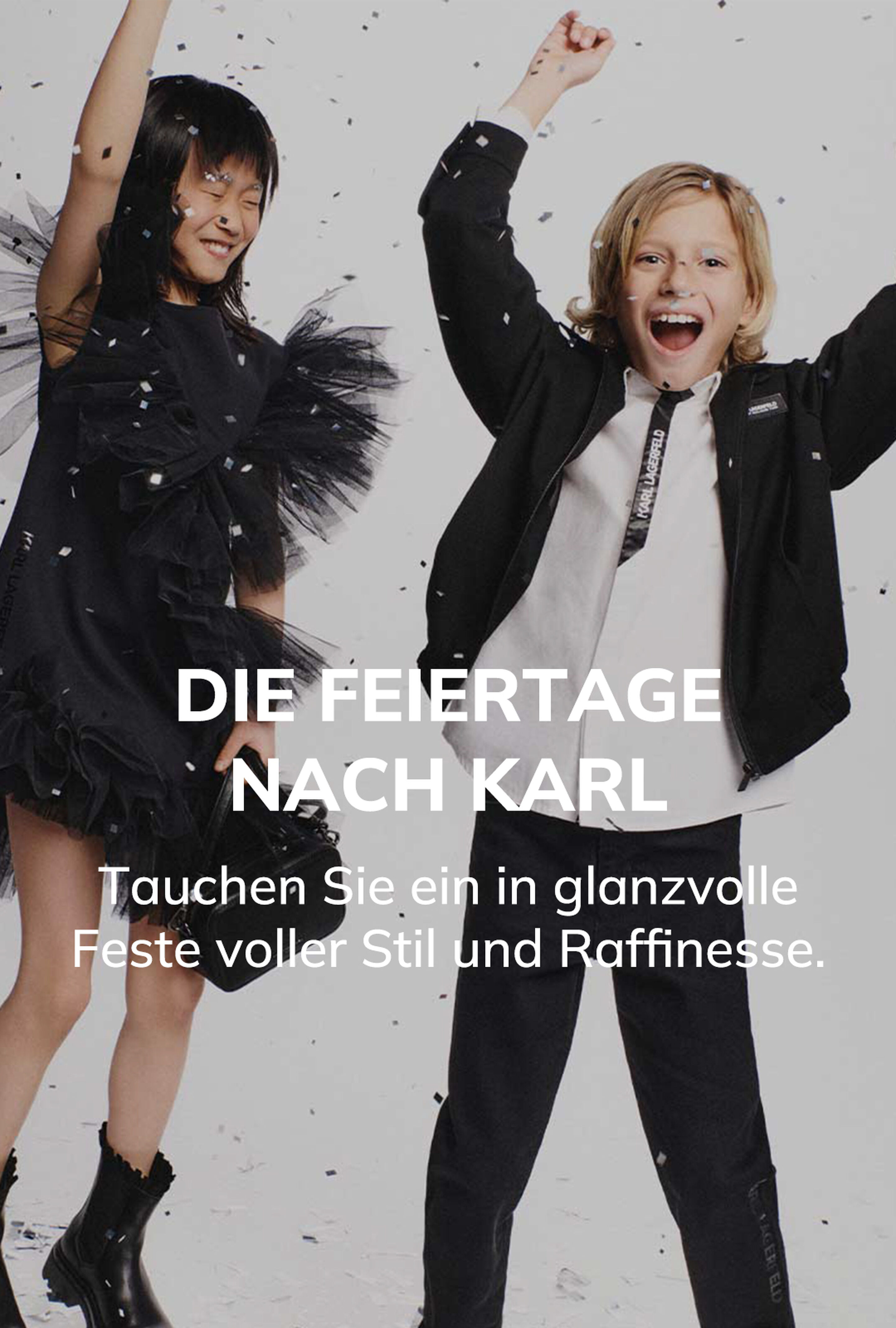 Kinderkleidung und -accessoires der Marke KARL LAGERFELD KIDS bei Kids Around