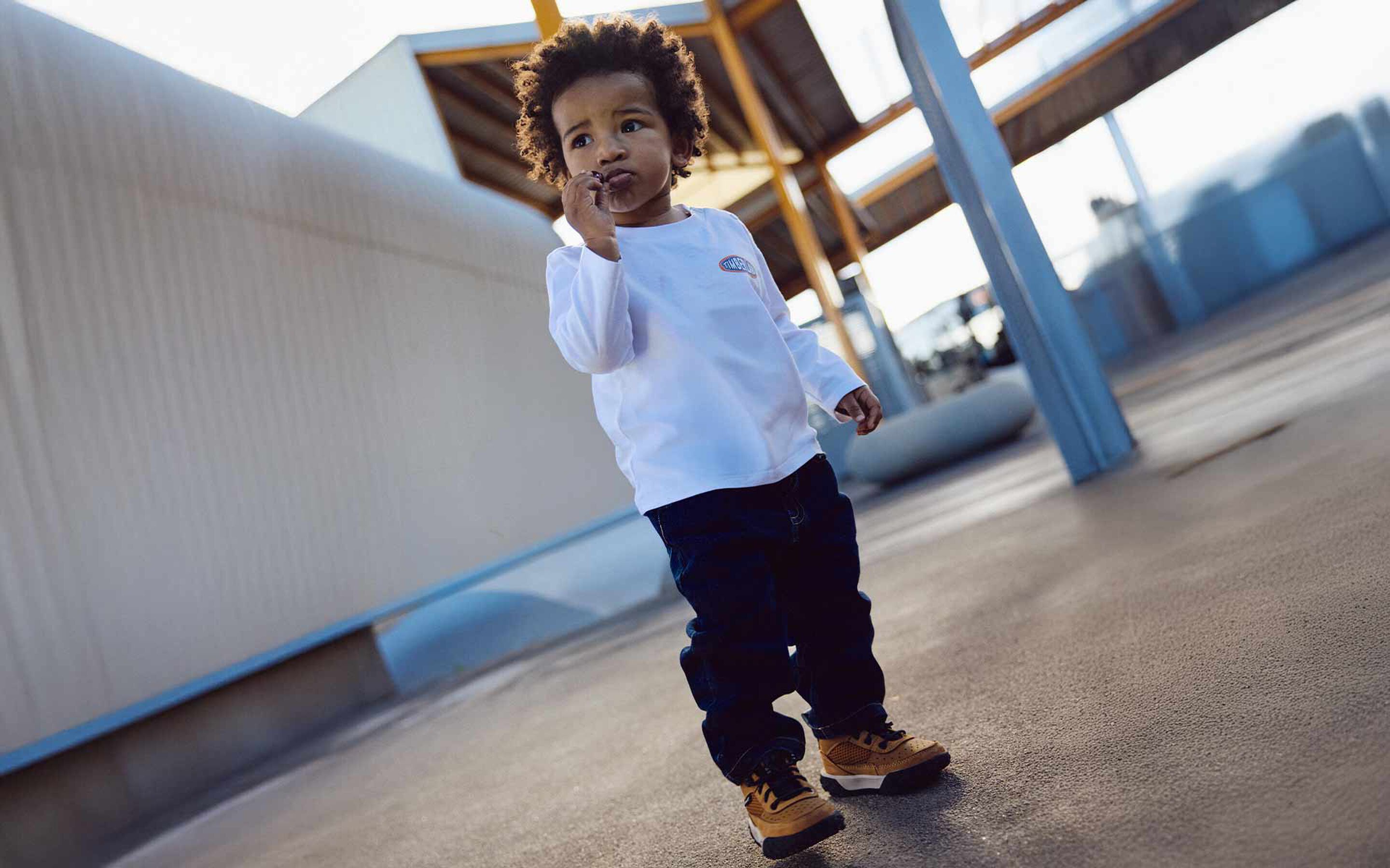 trends fashion baby mini me timberland for Kids around