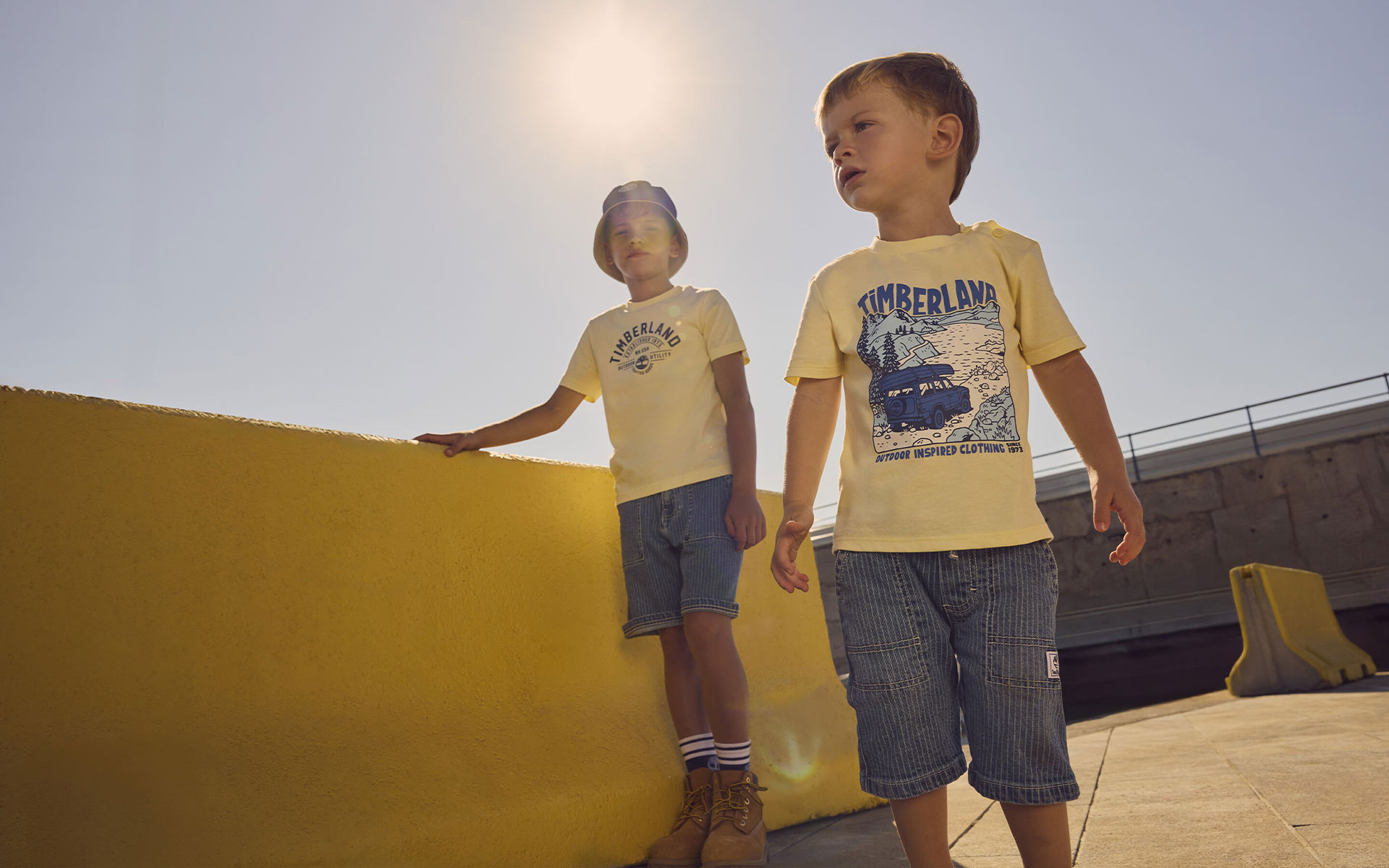 Timberland Mantel auf Kids around