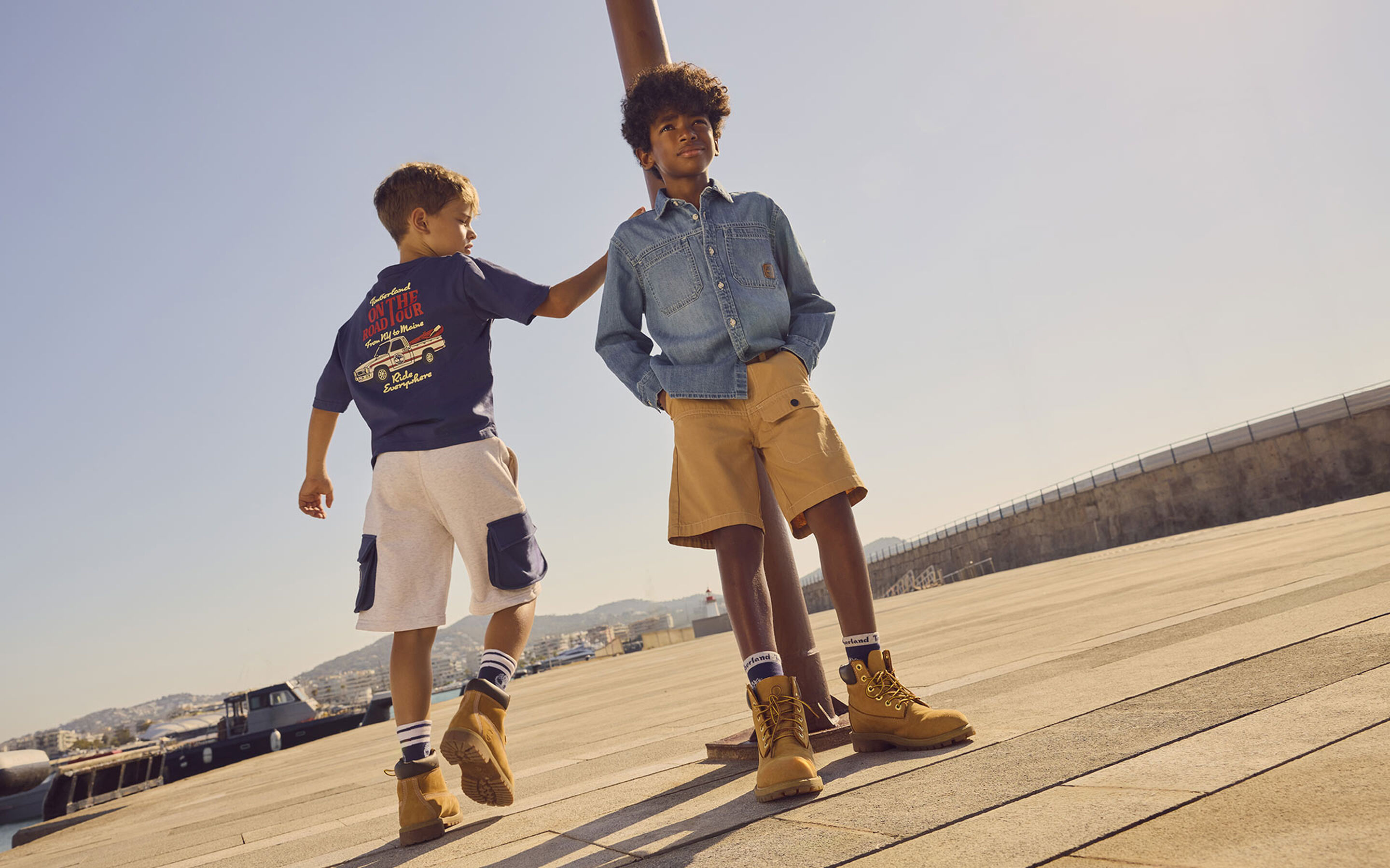 Timberland Sweatshirt Mode f&uuml;r Kinder
