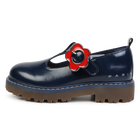 Leder-Ballerinas mit Schnalle KENZO KIDS 
                    M&Auml;DCHEN