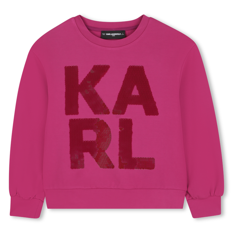 Langärmeliges Sweatshirt KARL LAGERFELD KIDS 
                        MÄDCHEN