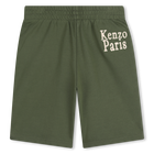 Bermudashorts aus fleece KENZO KIDS 
                    JUNGE