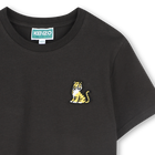 Baumwoll-T-Shirt mit Stick-Patch KENZO KIDS 
                    UNISEX