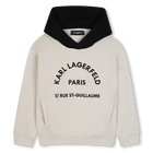 Kapuzensweatshirt KARL LAGERFELD KIDS 
                    JUNGE