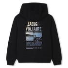 Sweatjacke mit Kapuze ZADIG & VOLTAIRE 
                    JUNGE