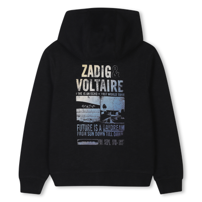 Sweatjacke mit Kapuze ZADIG & VOLTAIRE JUNGE