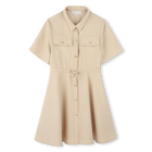 Kurz&auml;rmeliges Kleid MICHAEL KORS 
                    M&Auml;DCHEN