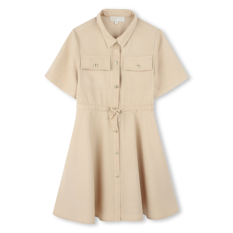 Kurz&auml;rmeliges Kleid MICHAEL KORS 
                        M&Auml;DCHEN