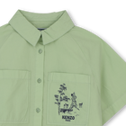 Poplin hemd KENZO KIDS 
                    M&Auml;DCHEN