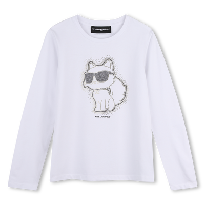Langarmshirt KARL LAGERFELD KIDS M&Auml;DCHEN