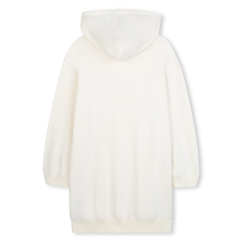 Kleid aus Fleece mit Kapuze BILLIEBLUSH 
                        M&Auml;DCHEN