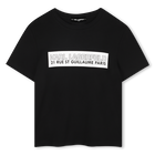 Kurz&auml;rmeliges T-Shirt, SCHWARZ, hi-res