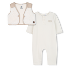 Set aus Jumpsuit und Strickjacke TIMBERLAND 
                    JUNGE