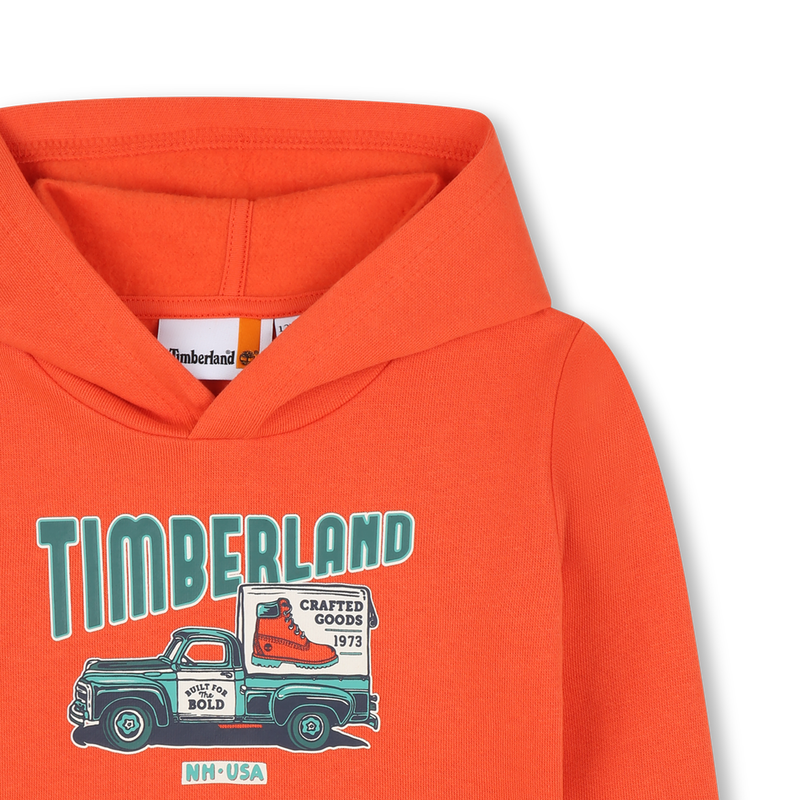 Fleece-Kapuzenpullover TIMBERLAND 
                        JUNGE
