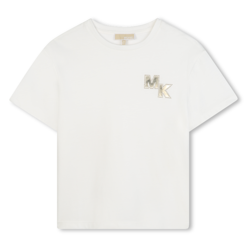 Kurz&auml;rmeliges T-Shirt aus Jersey MICHAEL KORS 
                        M&Auml;DCHEN