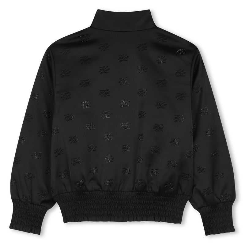 Satin-Cardigan KARL LAGERFELD KIDS 
                        M&Auml;DCHEN