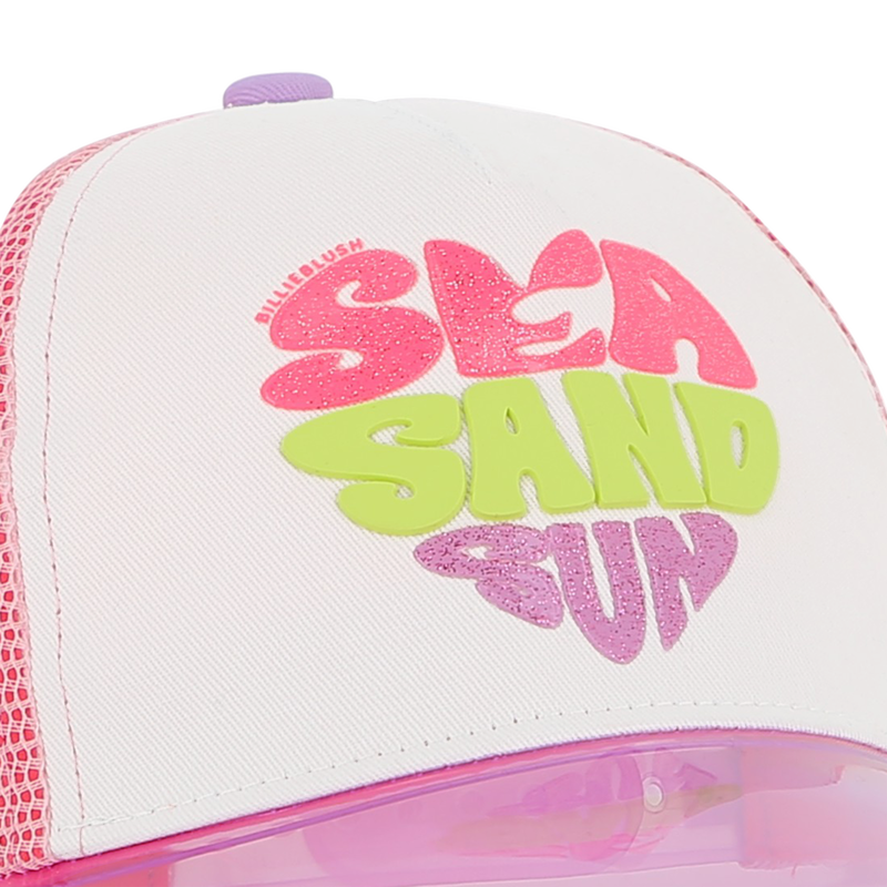 KAPPE MIT TRANSPARENTEM VISIER BILLIEBLUSH 
                        MÄDCHEN