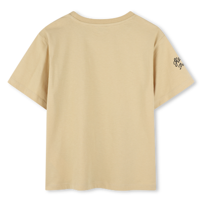 T-Shirt mit Sonnenblumendruck KENZO KIDS M&Auml;DCHEN