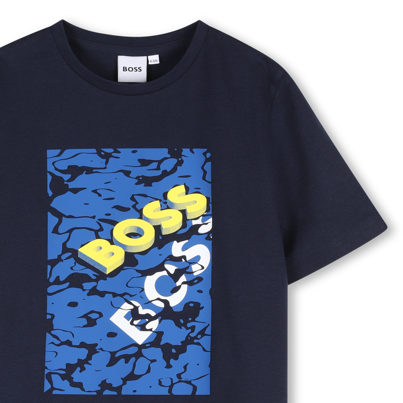 KURZ&Auml;RMELIGES T-SHIRT BOSS 
                        JUNGE