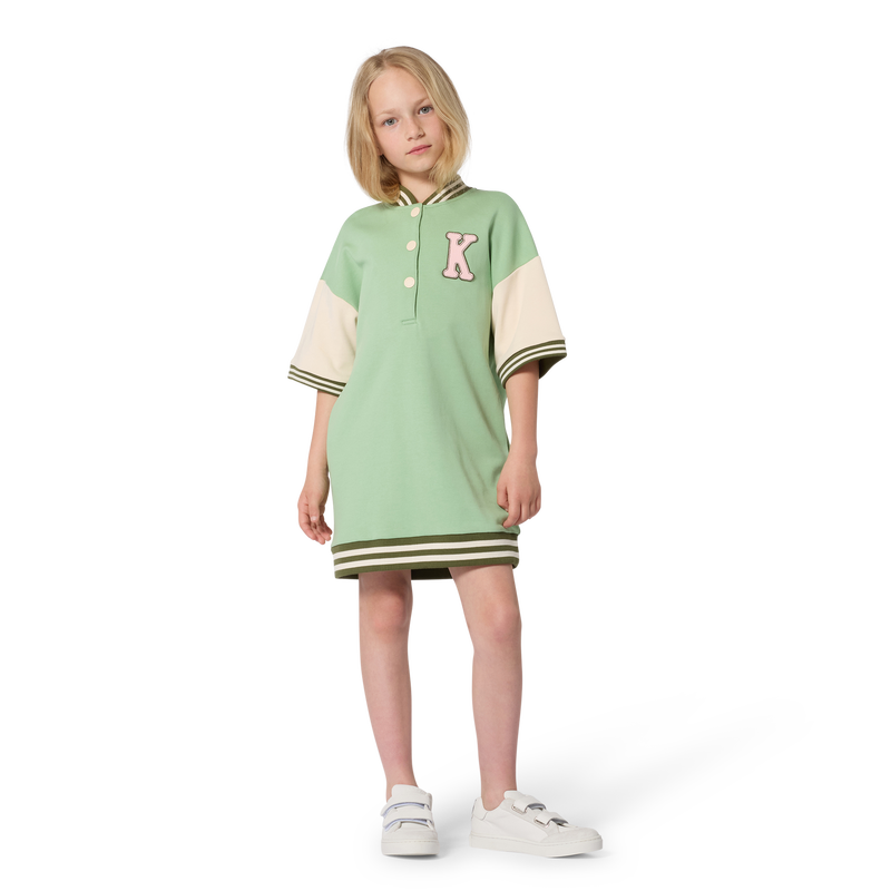 FLEECE KLEID KENZO KIDS 
                        MÄDCHEN