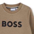 Sweatshirt mit Rundhalsausschnitt BOSS 
                    JUNGE