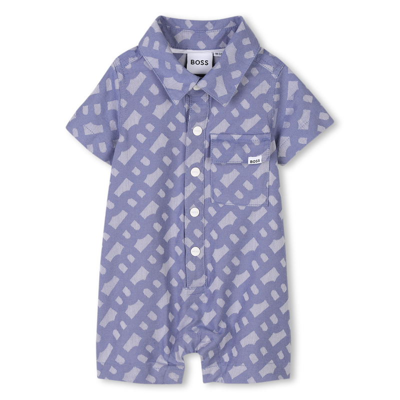 Set aus kurzem Overall und Hut BOSS 
                        JUNGE