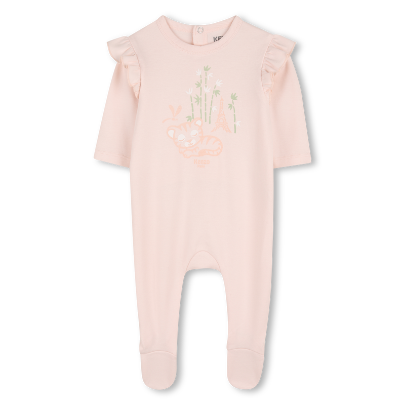 PAJAMA, HUT UND L&Auml;TZCHEN SET KENZO KIDS 
                        M&Auml;DCHEN