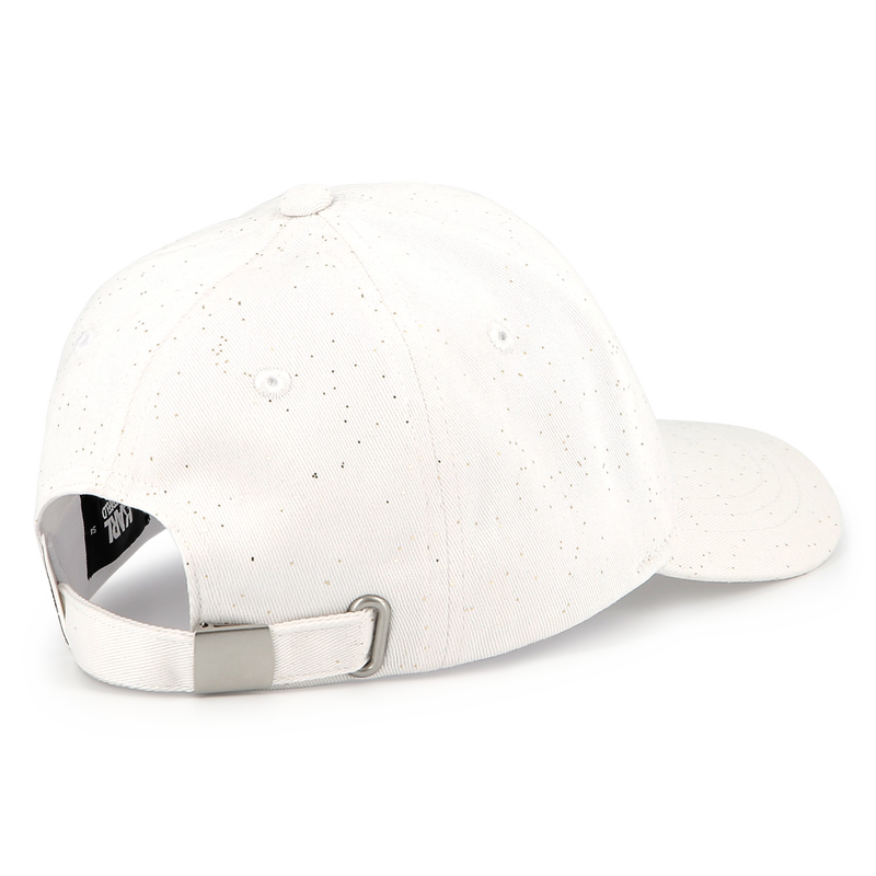 Verstellbares Baumwoll-Cap KARL LAGERFELD KIDS 
                        M&Auml;DCHEN