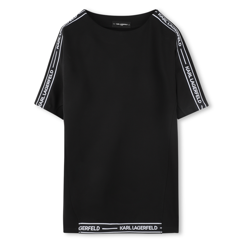 Kurz&auml;rmeliges Kleid KARL LAGERFELD KIDS 
                        M&Auml;DCHEN