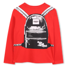 T-Shirt aus Baumwolljersey MARC JACOBS 
                    JUNGE