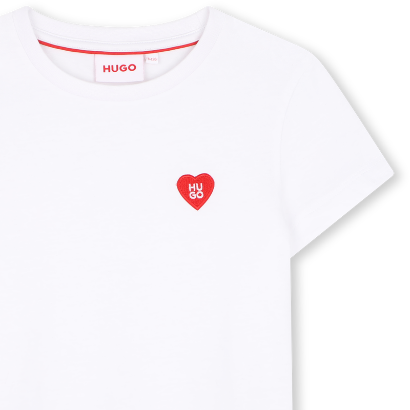 T-Shirt mit kurzen &Auml;rmeln HUGO 
                        M&Auml;DCHEN