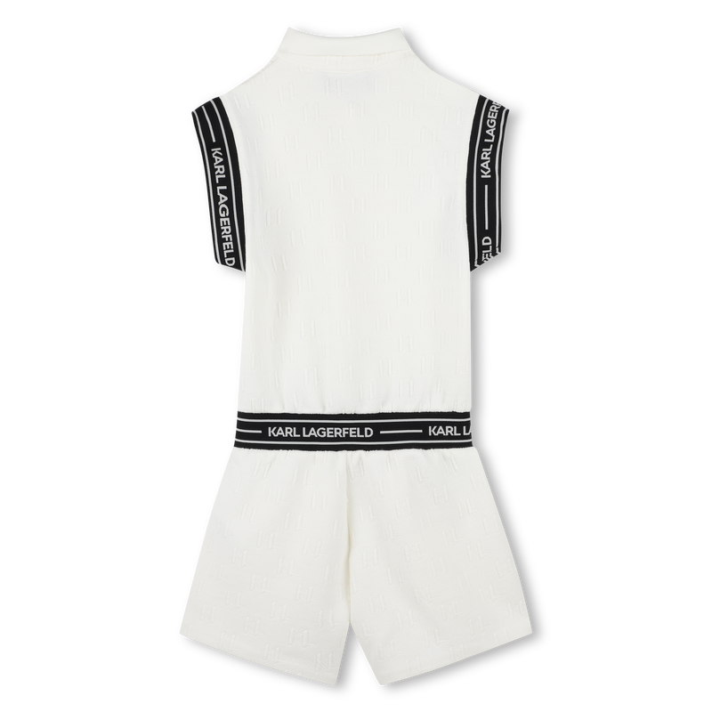 Kurzer Playsuit KARL LAGERFELD KIDS 
                        M&Auml;DCHEN