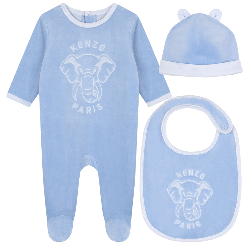Pyjama mit M&uuml;tze und L&auml;tzchen KENZO KIDS 
                        UNISEX