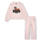 Set aus Sweatshirt und Hose KENZO KIDS 
                    M&Auml;DCHEN