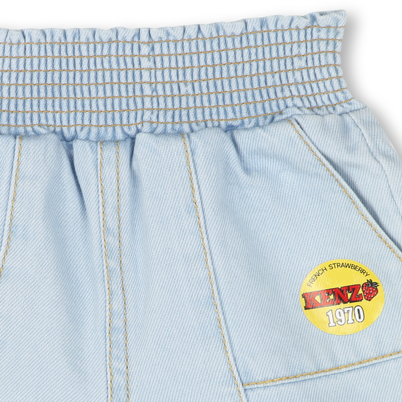Jeans-Short mit Taschen KENZO KIDS 
                        M&Auml;DCHEN