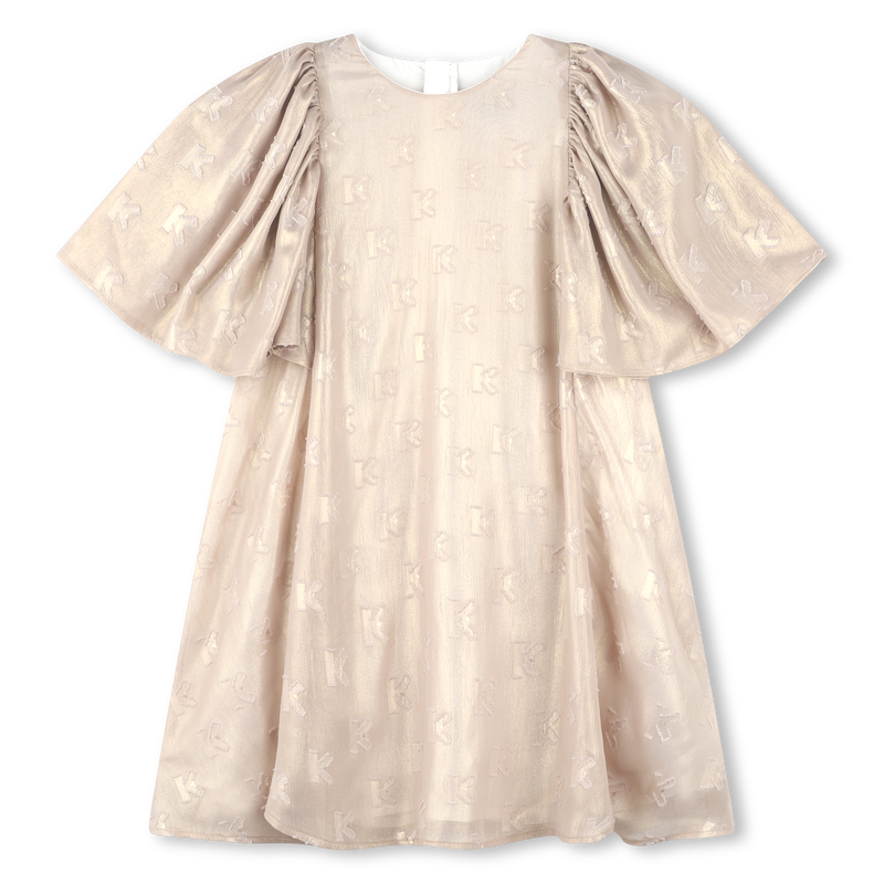 Lam&eacute;-Kleid mit Muster KENZO KIDS 
                        M&Auml;DCHEN