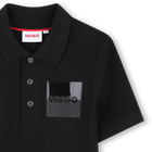 Kurz&auml;rmeliges Poloshirt HUGO 
                    JUNGE