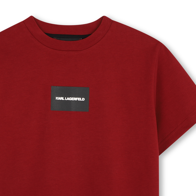 T-Shirt mit kurzen &Auml;rmeln KARL LAGERFELD KIDS 
                        JUNGE