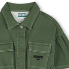 Safari-Kleid aus Baumwolle KENZO KIDS 
                    M&Auml;DCHEN
