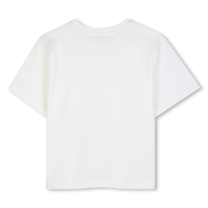 T-Shirt mit kurzen &Auml;rmeln KENZO KIDS 
                        M&Auml;DCHEN