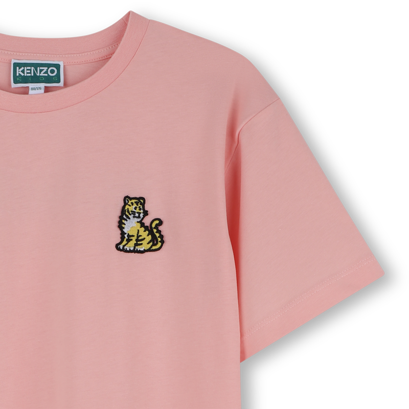 Kurz&auml;rmeliges Kleid KENZO KIDS 
                        M&Auml;DCHEN