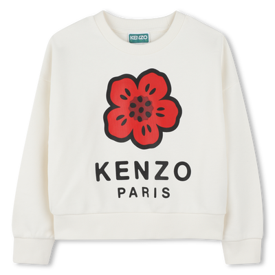 Sweatshirt aus Molton KENZO KIDS M&Auml;DCHEN