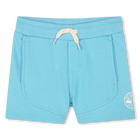 Sweatshorts mit Eins&auml;tzen, HELLBLAU, hi-res