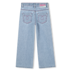 Bestickte Denim-Hose BILLIEBLUSH 
                    M&Auml;DCHEN