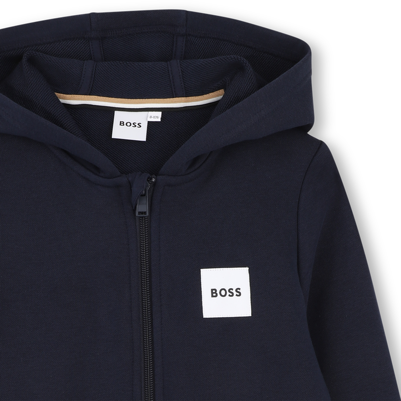 KAPUZENPULLOVER MIT REISSVERSCHLUSS BOSS 
                        JUNGE