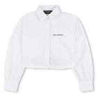 Lang&auml;rmeliges hemd KARL LAGERFELD KIDS 
                    M&Auml;DCHEN