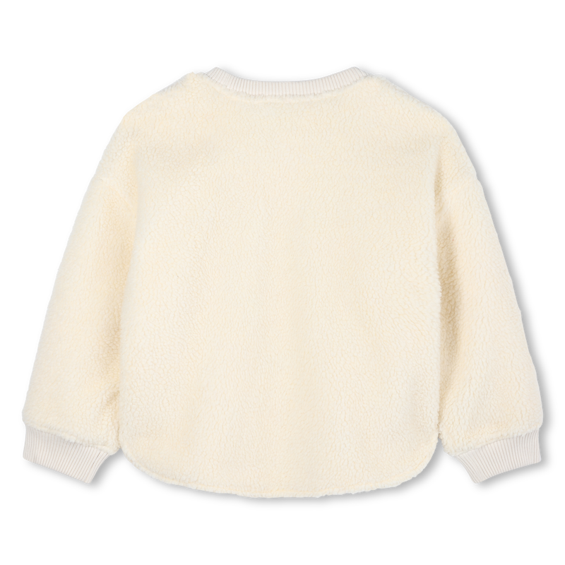 Flauschiges Fleece-Sweatshirt KENZO KIDS 
                        M&Auml;DCHEN