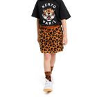Gemusterter Rock KENZO KIDS 
                    M&Auml;DCHEN